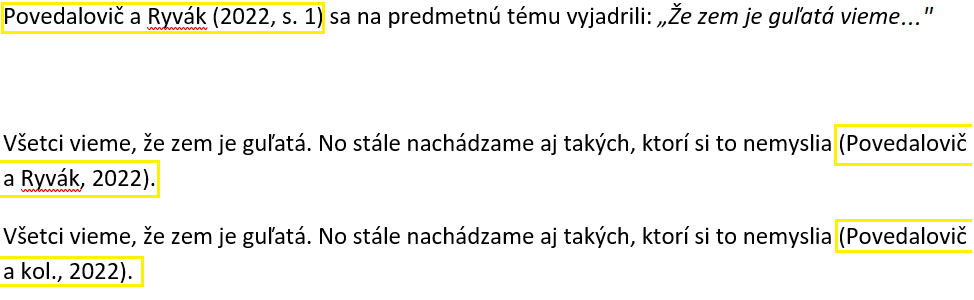 parafrazovanie citacia